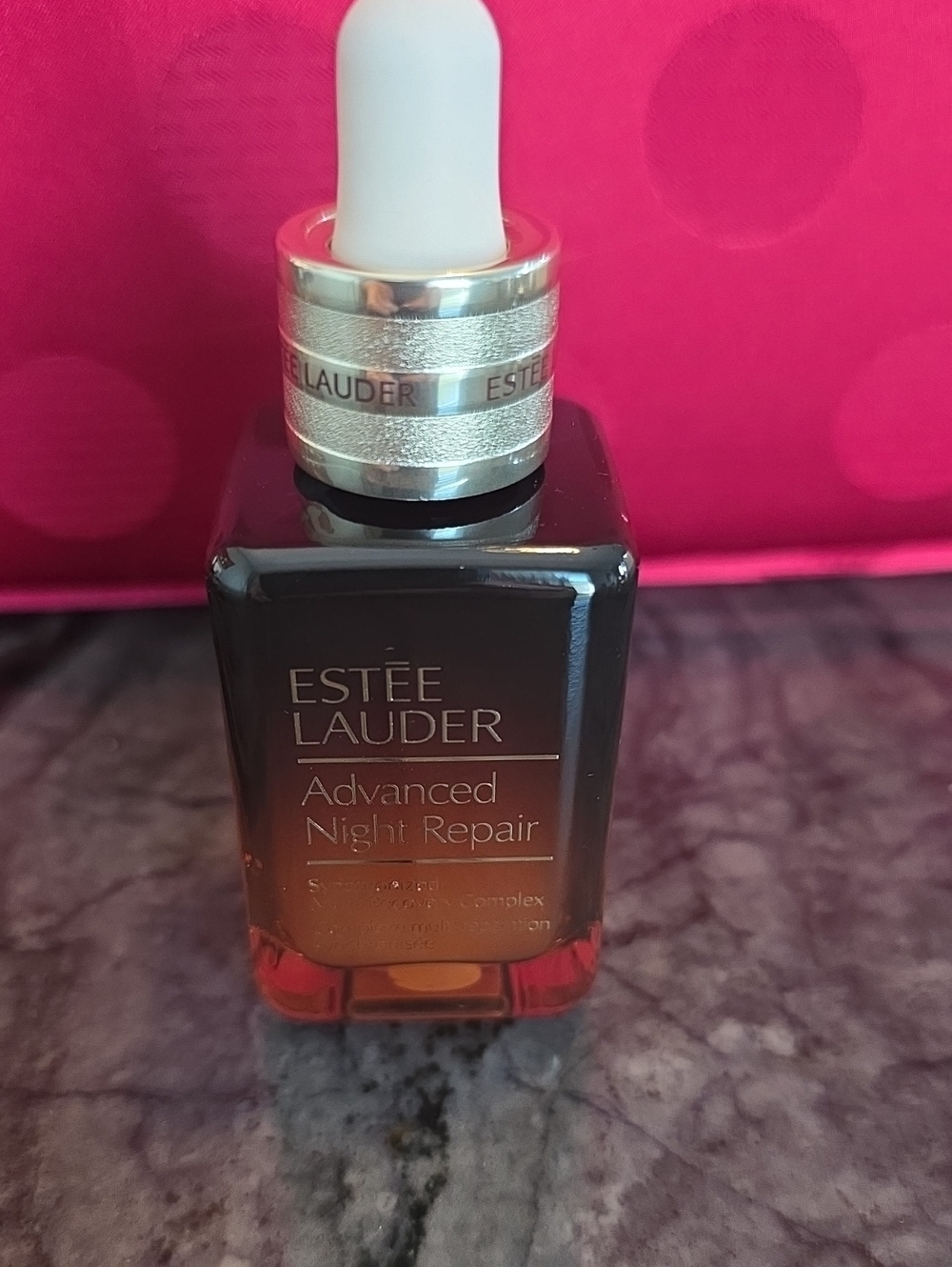 Estee Lauder Advanced Night Repair Serum - Amber Brown with Silver Cap